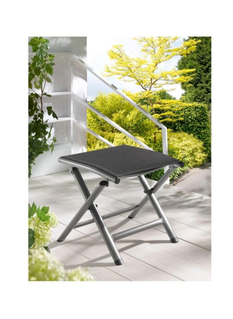 CBEX CBEX Folding Stool Lightweight Yet More Sturdy with Load Capacity 110kg Portable Collapsible Adjustable Height Portable for Camping Travel Home Office Use  - Image 2