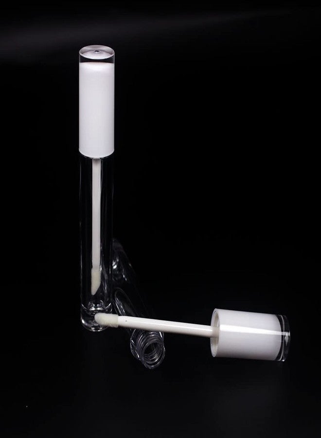 COSIDEA 22 pack empty round 5ml white lip gloss tubes cute lipgloss tube containers with wand wholesale in bulk lip balm container packing - Image 5