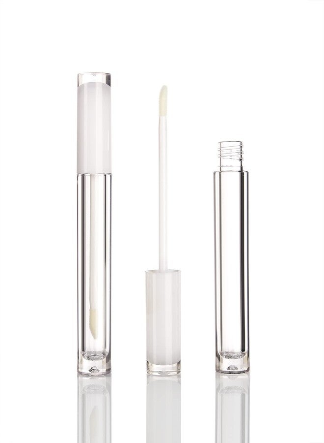 COSIDEA 22 pack empty round 5ml white lip gloss tubes cute lipgloss tube containers with wand wholesale in bulk lip balm container packing - Image 2