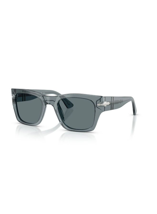 بيرسول نظارات شمسية مربعة بإطار كامل PO3384S 52 12273R - Image 1