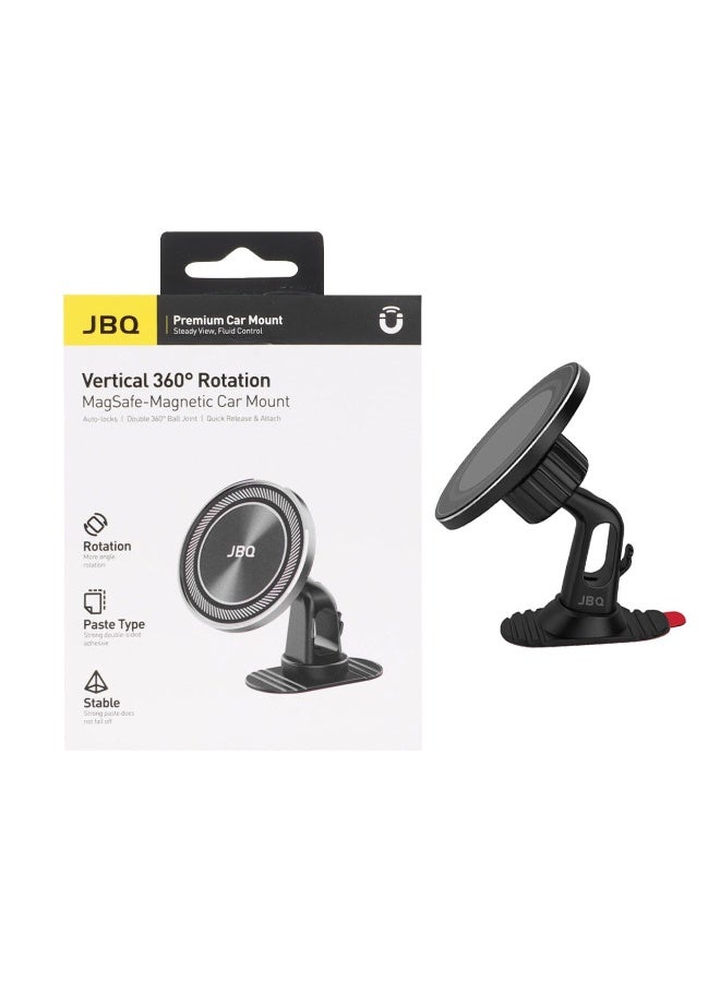 JBQ 360° Rotatable Magnetic Car Phone Holder – Ultra-Stable, Compatible with All Smartphones - Image 4