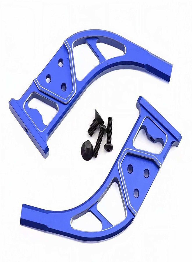RCJTCQX Aluminum Rear Wing Mount & Diffuser Support Upgrade Part for ARRMA 1/7 Felony Infraction 6S BLX Limitless Roller，Replacement of ARA320519 (Navy Blue) - Image 2
