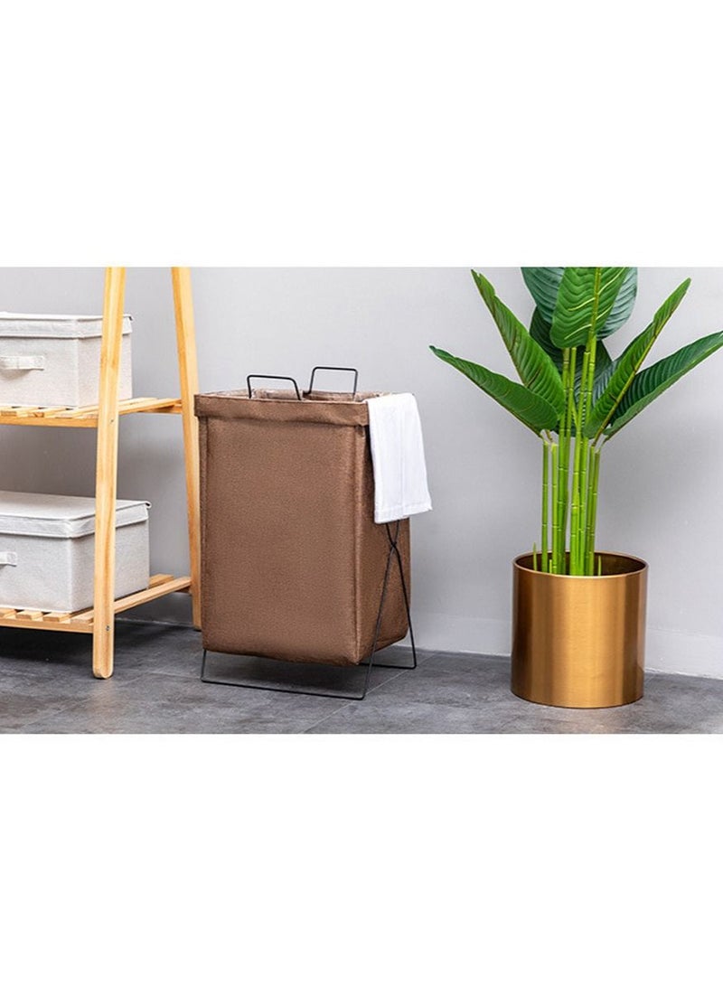 DubaiGallery Laundry Bag Foldable Laundry Hamper Durable Fabric Laundry Basket Clothes Sorter Portable Multifunction Storage Bag - Image 2