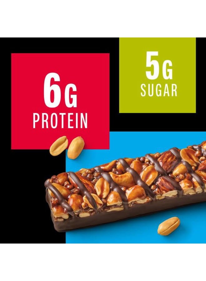 KIND Nut Bars, Salted Caramel & Dark Chocolate Nut, Healthy Snacks, Gluten Free, Low Sugar, 6g Protein, 12 Count - Image 3