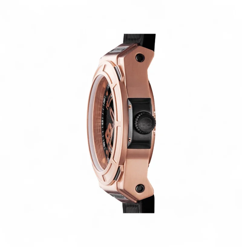 Hydrogen Watch Black/Rose Gold Automatic Otto Black Rose Gold Watch  | Best Price UAE