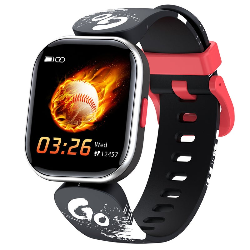 Kids Smart Watches Girls Boys,Fitness Tracker for Kids Christmas Birthday Gifts for 5 6 7 8 9 Years Old Girls Boys Outdoor Toys with Body Temperature Detection,Sleep Monitor - Image 1