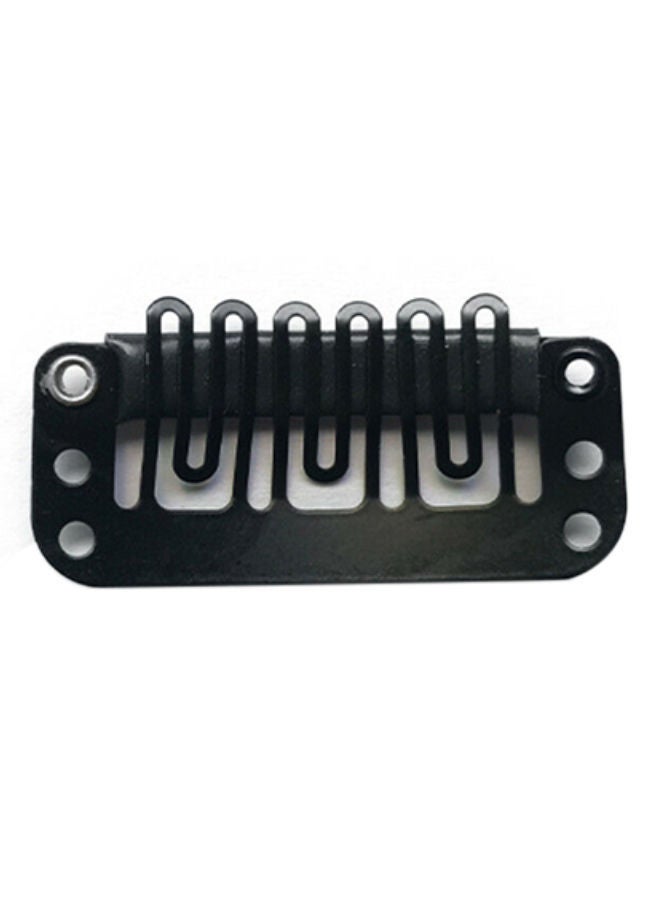 NIBEMINENT Baking Wig Extension Hair Clip Black - Image 1