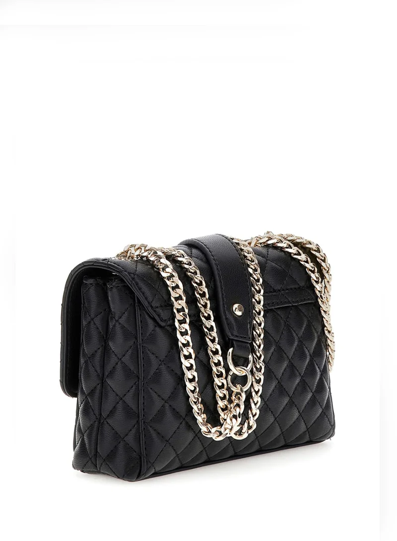 GUESS EVERLEE MINI CNVRTBLE XBDY FLP