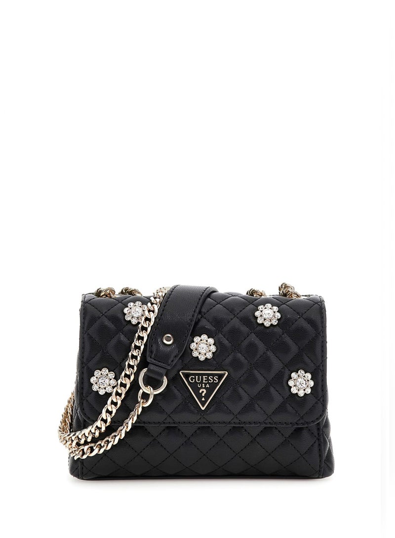 GUESS Everlee Mini Convertible Crossbody Flap  - Image 1