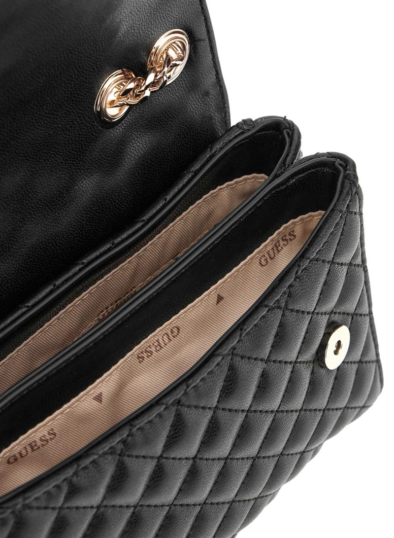 GUESS Everlee Mini Convertible Crossbody Flap  - Image 5