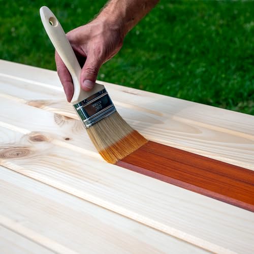 DEFY Ultra Semi-Transparent Outdoor Wood Stain and Sealer in One – Cedar Tone, 1 Gallon, Deck Stain and Sealer | Rich Color and Satin Sheen for All Wood Types - Image 5