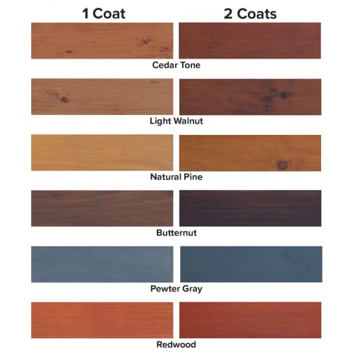 DEFY Ultra Semi-Transparent Outdoor Wood Stain and Sealer in One – Cedar Tone, 1 Gallon, Deck Stain and Sealer | Rich Color and Satin Sheen for All Wood Types - Image 4