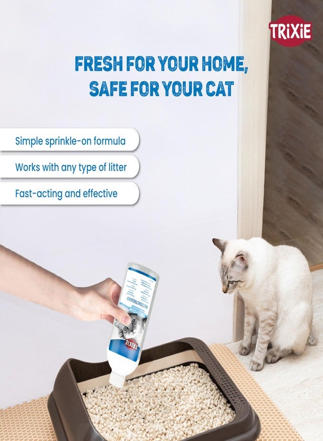 Trixie Simple’n’Clean Cat Litter Deodorizer with Activated Carbon, Neutralizes Odors, Extends Litter Life, Hygienic Freshness, Safe for Cats & Easy to Use, 750g - Image 4