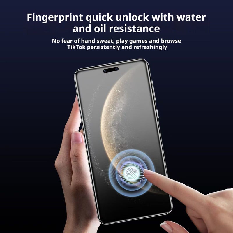 4pcs Matte Hydrogel Screen Protector Full Coverage Anti Scratch Keep Screen Clean Smooth Touch for Huawei Mate 80 80 Pro 80 Pro Max 70 60 50 40 30 20 Pro Series Pura 80 70 60 50 40 30 Pro Nova 15 Ultra 14 13 12 11 10 9 8 7 Pro Series - Image 4