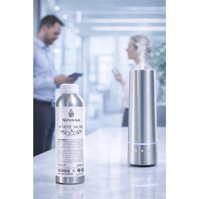 White Musk Home Fragrance Oil, 500 ml Long-Lasting Soft Musk Aroma for Diffusers, Humidifiers, Oil Burners, Potpourri and Home Scenting - Image 3