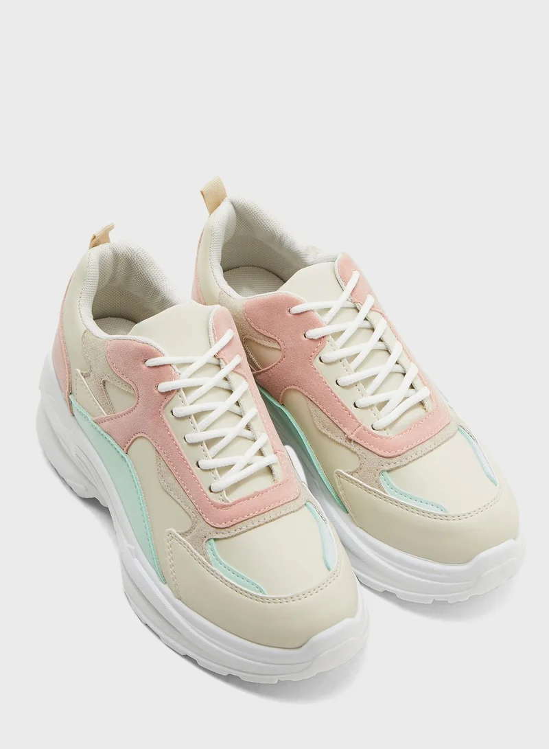 Truffle Chunky Sneakers