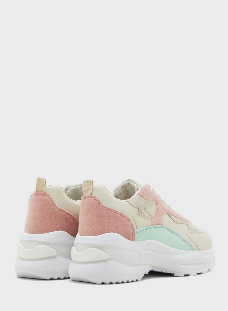 Truffle Chunky Sneakers