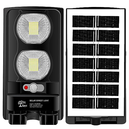 Epyz Solar Light Outdoor 108 Bright White Light LED, 1 Lighting Modes, Adjustable Solar Panel. Wired Security Solar Powered Lights for Outside Yard [ Cold White Light, Pack of 1 ] - Image 5
