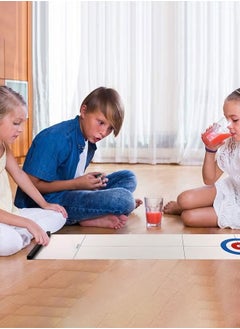 Anna Portable Indoor Leisure Mini Curling Game for Interactive Desktop Play  - Image 5