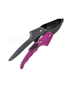Excefore Pruning Shears for Gardening, 2 Pack Garden Shears, Premium Plant Shears, Garden Plant Clippers, Handheld Pruner for Florist Floral, Thorn Rose, Branch, Hedge, Purple  - Image 1