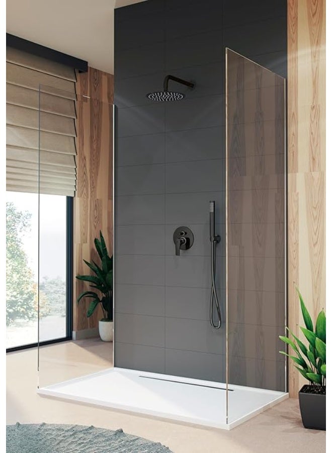 جي أس خلاط دفن خطين اسود/كروم - Image 2