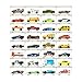 Saichotoy Display Case Compatible with Hot Wheels Stackable Toy Car Storage Transparent Organizer for Matchbox 164 Scale Diecast Cars 32 Packs Clear Case Only - Image 3