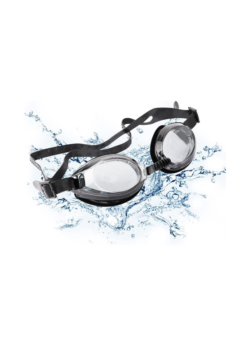 MUMS PLANET "Explore the depths of the water with clarity and confidence: Swimming goggles specially designed for water adventure enthusiasts. Waterproof swim goggles with an adjustable strap, suitable for women, men, teens, children, and professional athletes. Perfect for swimming, surfing, diving, and training."  - Image 1