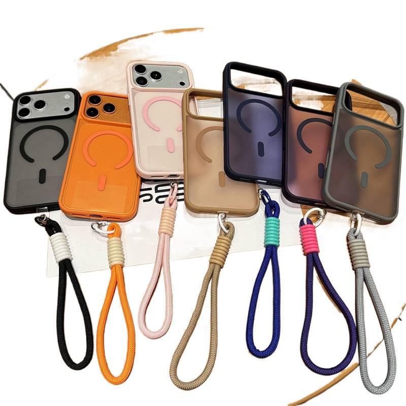 غطاء MagSafe | بنفسجي | سيليكون | ملمس ناعم للبشرة | مغناطيس قوي | لـ iPhone 16 / 16 Plus / 16 Pro / 16 Pro Max - Image 3