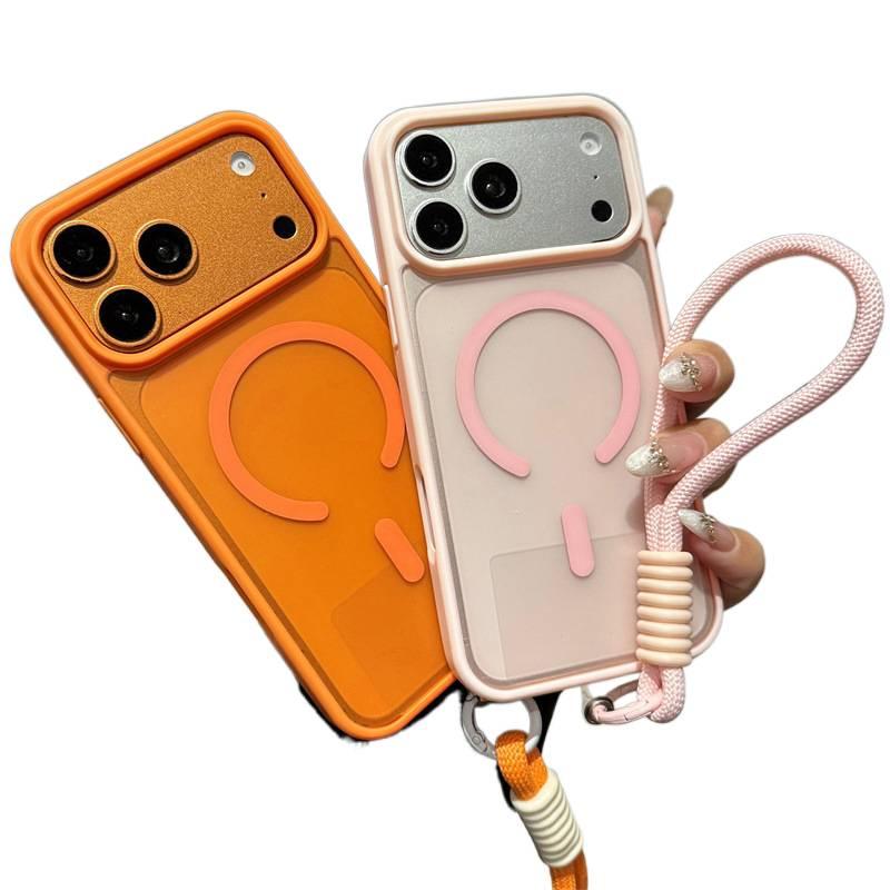 غطاء MagSafe | بنفسجي | سيليكون | ملمس ناعم للبشرة | مغناطيس قوي | لـ iPhone 16 / 16 Plus / 16 Pro / 16 Pro Max - Image 2