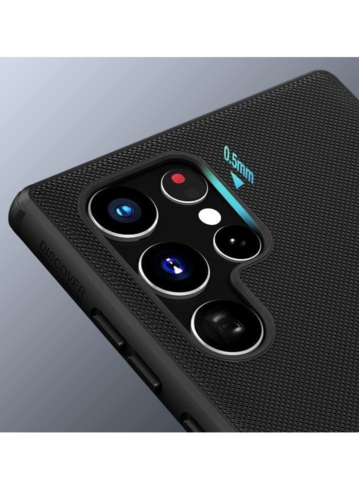 Nillkin [1+2] Case Cover for Samsung Galaxy S23 Ultra with Tempered Glass Screen Protectors [2 Pcs] Slim Frosted Case Full Cover Protection Anti-Fingerprint Case for Galaxy S23 Ultra - Image 3