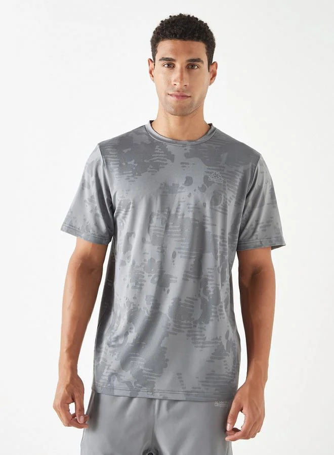 Kappa Logo Detail T-shirt with Short Sleeves