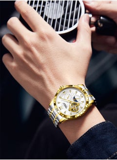TISSELLY Men's Business Luminous Waterproof Fully Automatic Mechanical Watch  - Image 3