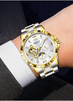 TISSELLY Men's Business Luminous Waterproof Fully Automatic Mechanical Watch  - Image 4