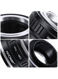 K&F Concept Lens Mount Adapter Compatible with M42 Lens to NEX E-Mount Camera Compatible with Sony Alpha NEX-7 NEX-6 NEX-5N NEX-5 NEX-C3 NEX-3  - Image 2