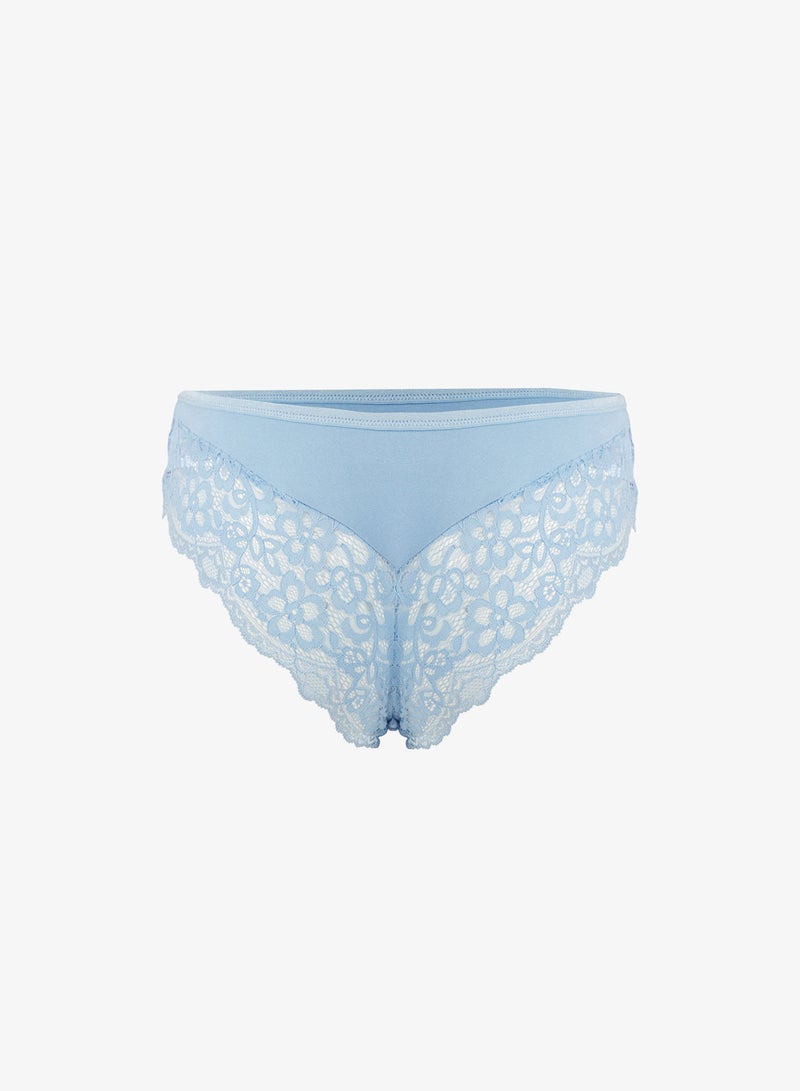 hunkemoller Lace High Leg Bikini Bottom - Image 2