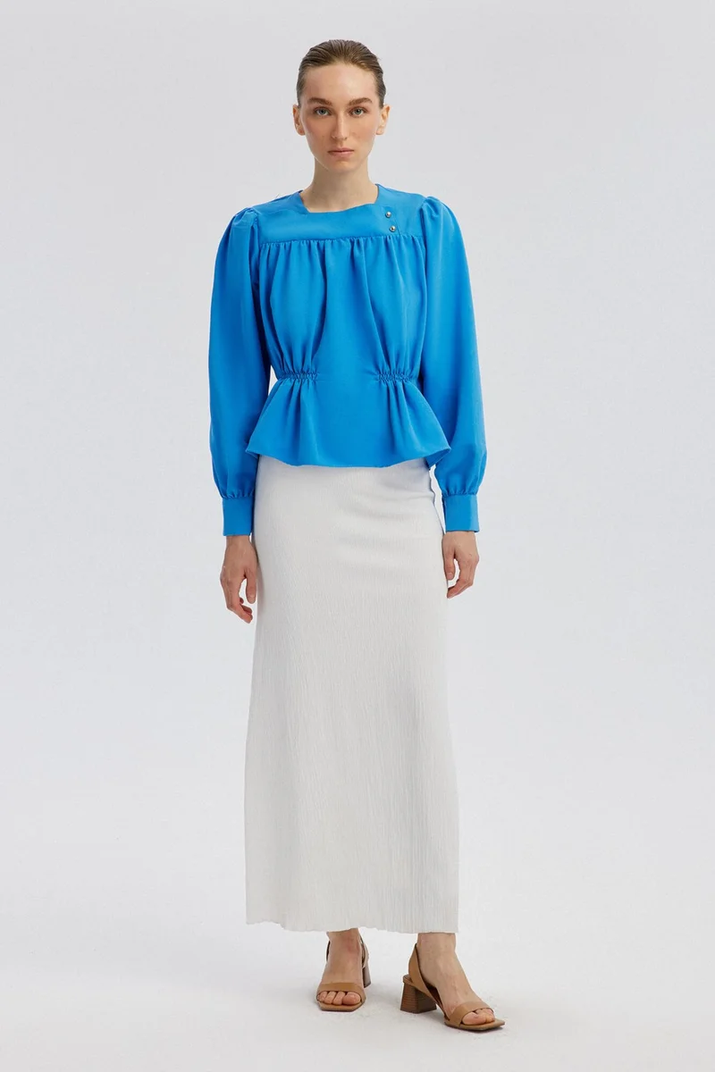 توتشي Linen Textured Shirt