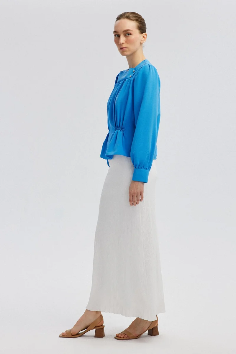 توتشي Linen Textured Shirt