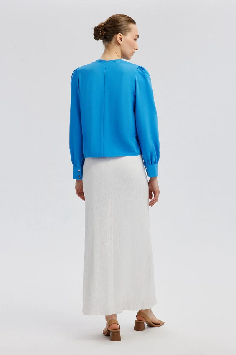 توتشي Linen Textured Shirt