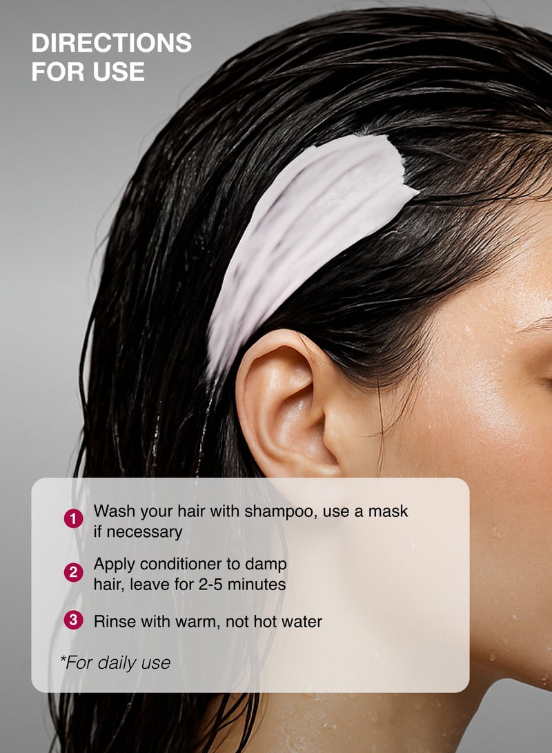 تاش بلسم "VOLUME & SHINE" بحجم 300 مل، يمنح الشعر لمعاناً صحياً، يحافظ على مرونة الشعر ومقاومته للتلف، ويهدئ فروة الرأس. - Image 5