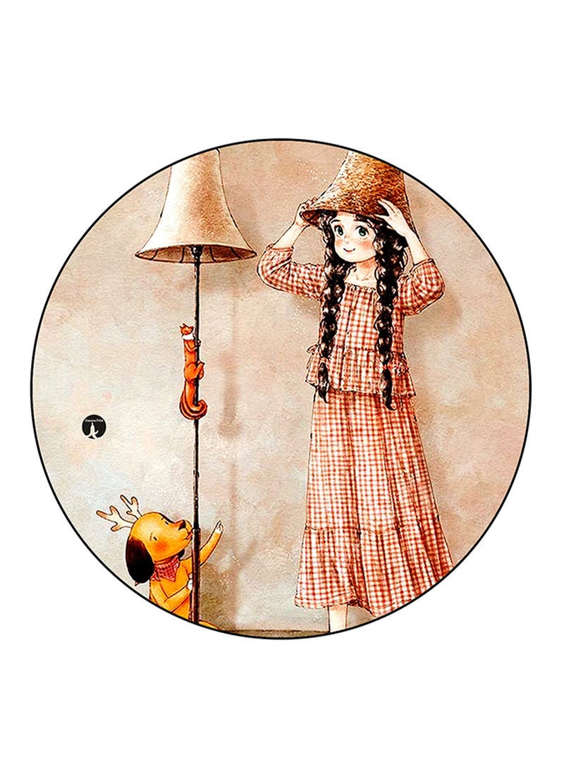RKN Girl Printed Fridge Magnet  Multicolour - Image 2