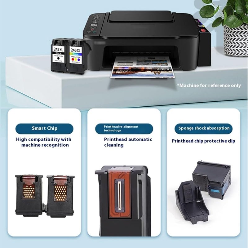 Black Toner Cartridge for HP MX490 245XL 246XL Easy Installation Polystyrene Substance - Image 5