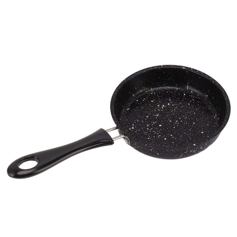 Frying Pan 14CM Nonstick Coating Cooking Skillet - Fast & Even Conduction Stainless Steel Pan for Home Kitchen Healthy Cooking - Image 3