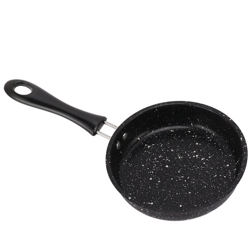 Frying Pan 14CM Nonstick Coating Cooking Skillet - Fast & Even Conduction Stainless Steel Pan for Home Kitchen Healthy Cooking - Image 4