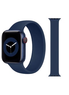 Y&D Sport Band 3 Pack Compatible for iWatch 42mm 44mm Loop, All-in-one Silicone Bands Replacement Strap SE, Series 6 5 4 2 1 Edition M  - Image 3
