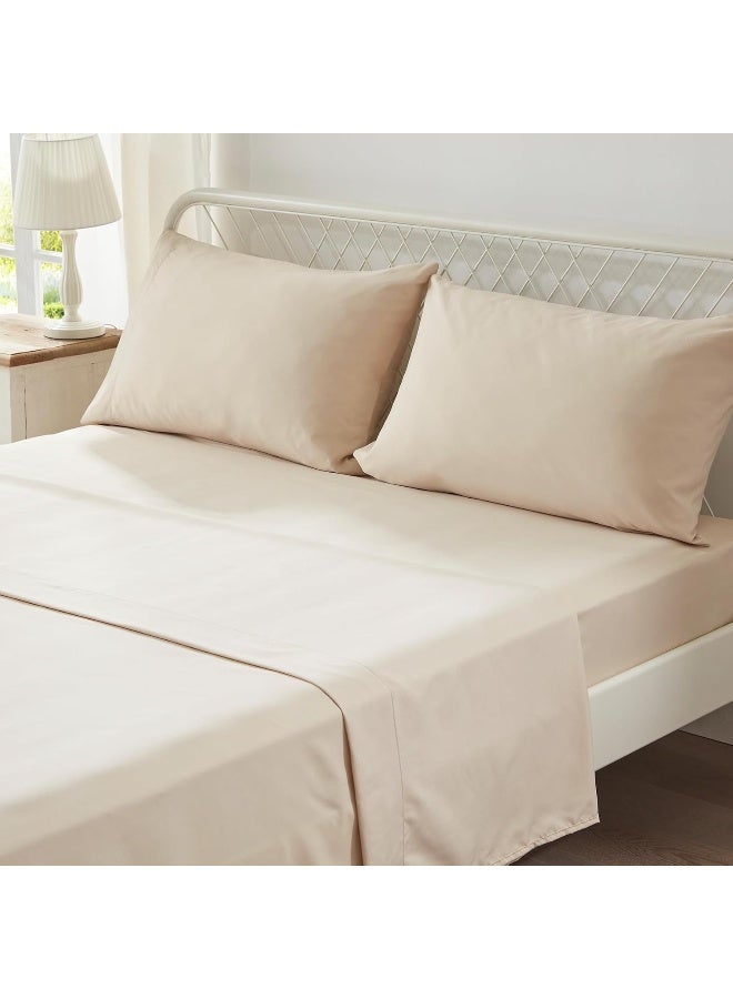 Anluoer Queen Comforter Set, Beige Tufted Bed in a Bag 7 Pieces - Image 5