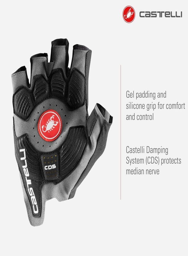 CASTELLI Rosso Corsa Pro V Glove - Men's, Dark Gray, S - Image 3