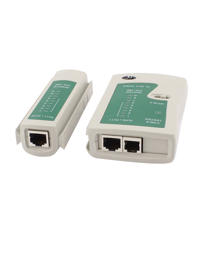 Moelissa Ms-Lt02 Rj45&Rj11 Network Cable Tester,Battery Powered,Grey - Image 3