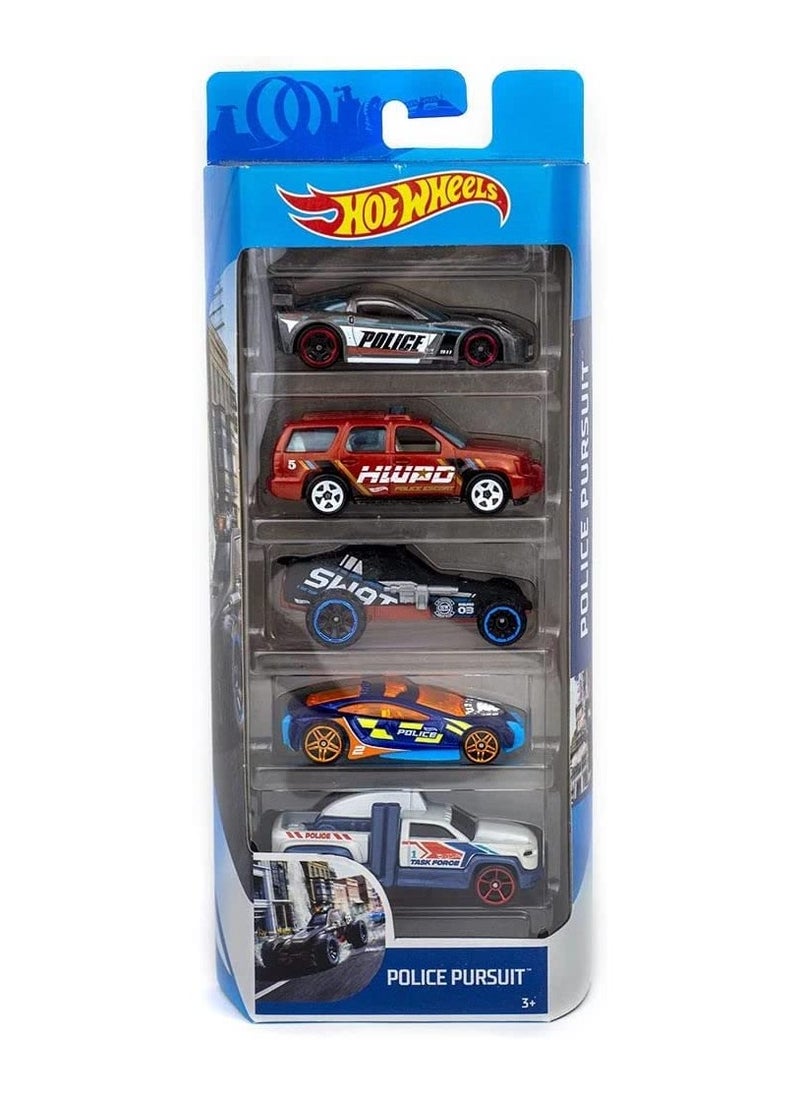 Hot Wheels - Hot Wheels Basic Car Pack of 5 Assorted 1 Piece - Image 1