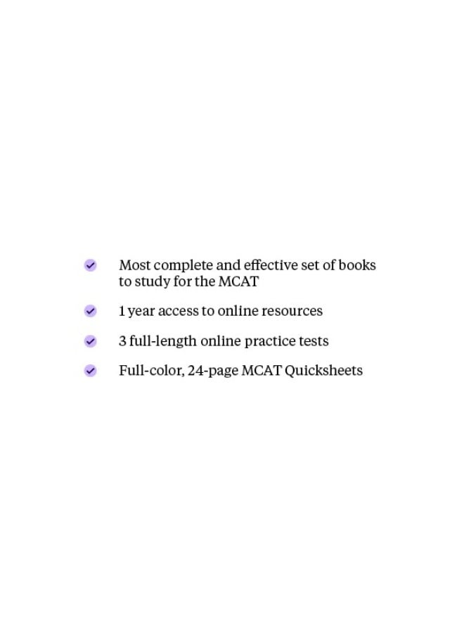 KAPLAN MCAT Complete 7-Book Subject Review 2024-2025: Books + Online + 3 Practice Tests - pzsku/Z5B25977F06C4158A8AB0Z/45/_/1739453011/97b7f8a0-a275-4b4e-b8c5-37081d688efa