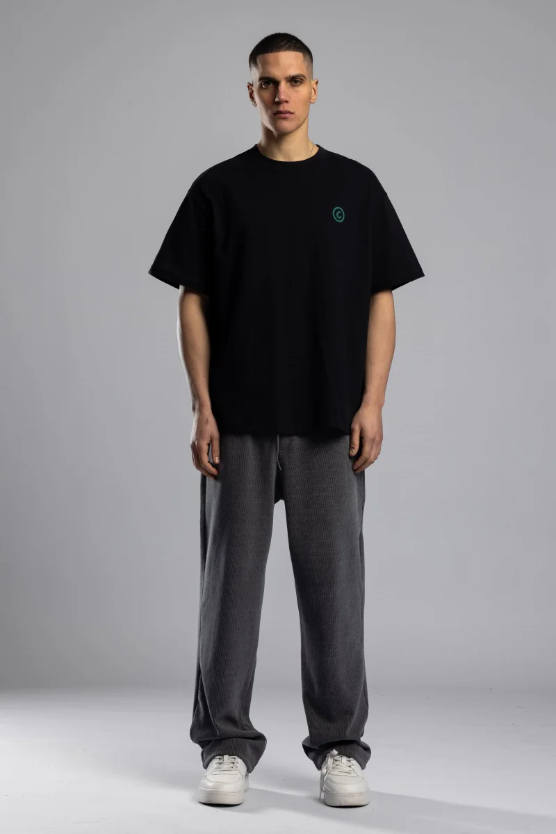 Catch Good Will Embossed Print T-shirt